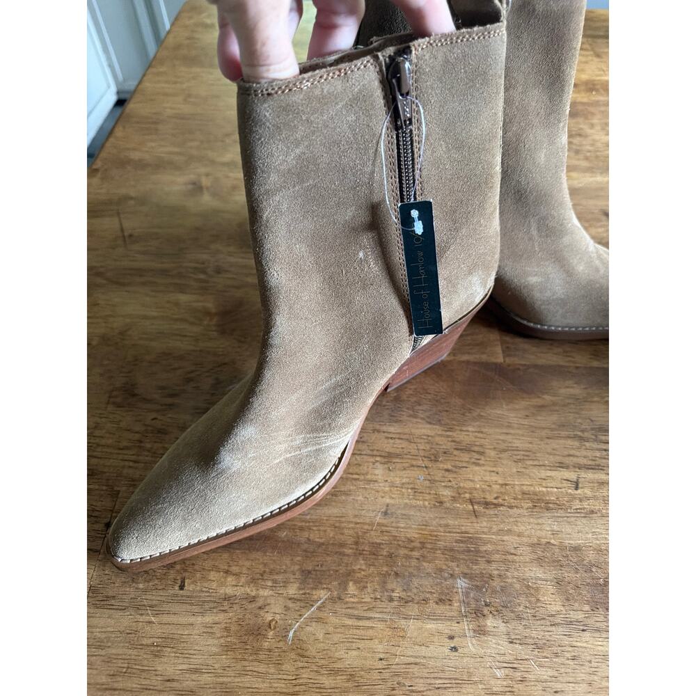 House of Harlow Women's Suede Booties size 9 NWT - Picture 3 of 7